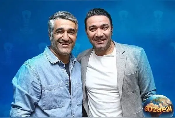 عکس بامزه و دیدنی پژمان جمشیدی در کنار بچه‌های جواد نکونام که در فضای مجازی وایرال شد