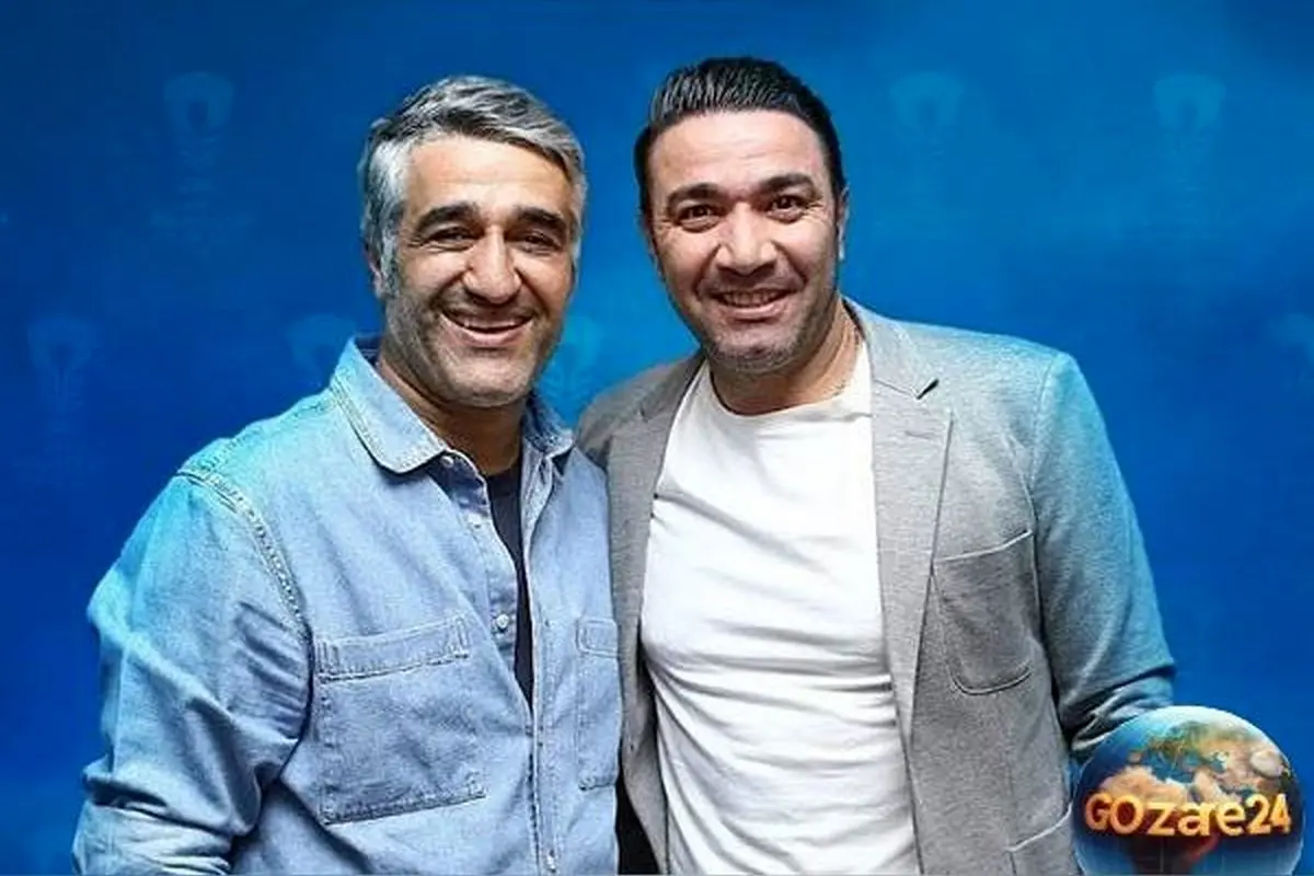 عکس بامزه و دیدنی پژمان جمشیدی در کنار بچه‌های جواد نکونام که در فضای مجازی وایرال شد