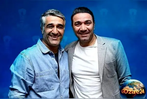 عکس بامزه و دیدنی پژمان جمشیدی در کنار بچه‌های جواد نکونام که در فضای مجازی وایرال شد