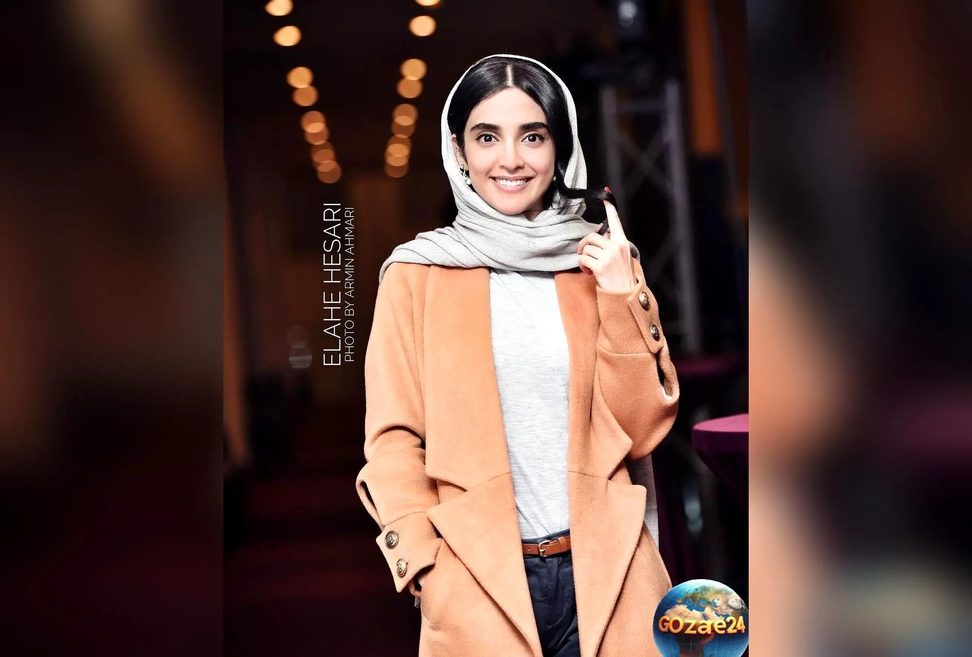 الهه حصاری با کت گشاد و استایل خاص در اینستاگرام توجه‌ها را جلب کرد