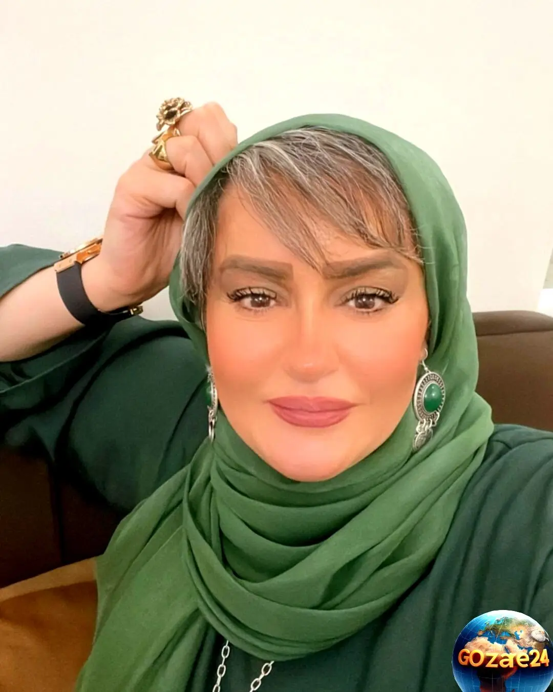 تصویر نوستالژیک و کودکانه نعیمه نظام‌دوست با میکاپ دهه شصتی در صفحه اینستاگرام