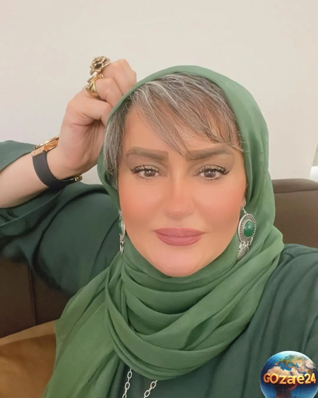 تصویر نوستالژیک و کودکانه نعیمه نظام‌دوست با میکاپ دهه شصتی در صفحه اینستاگرام