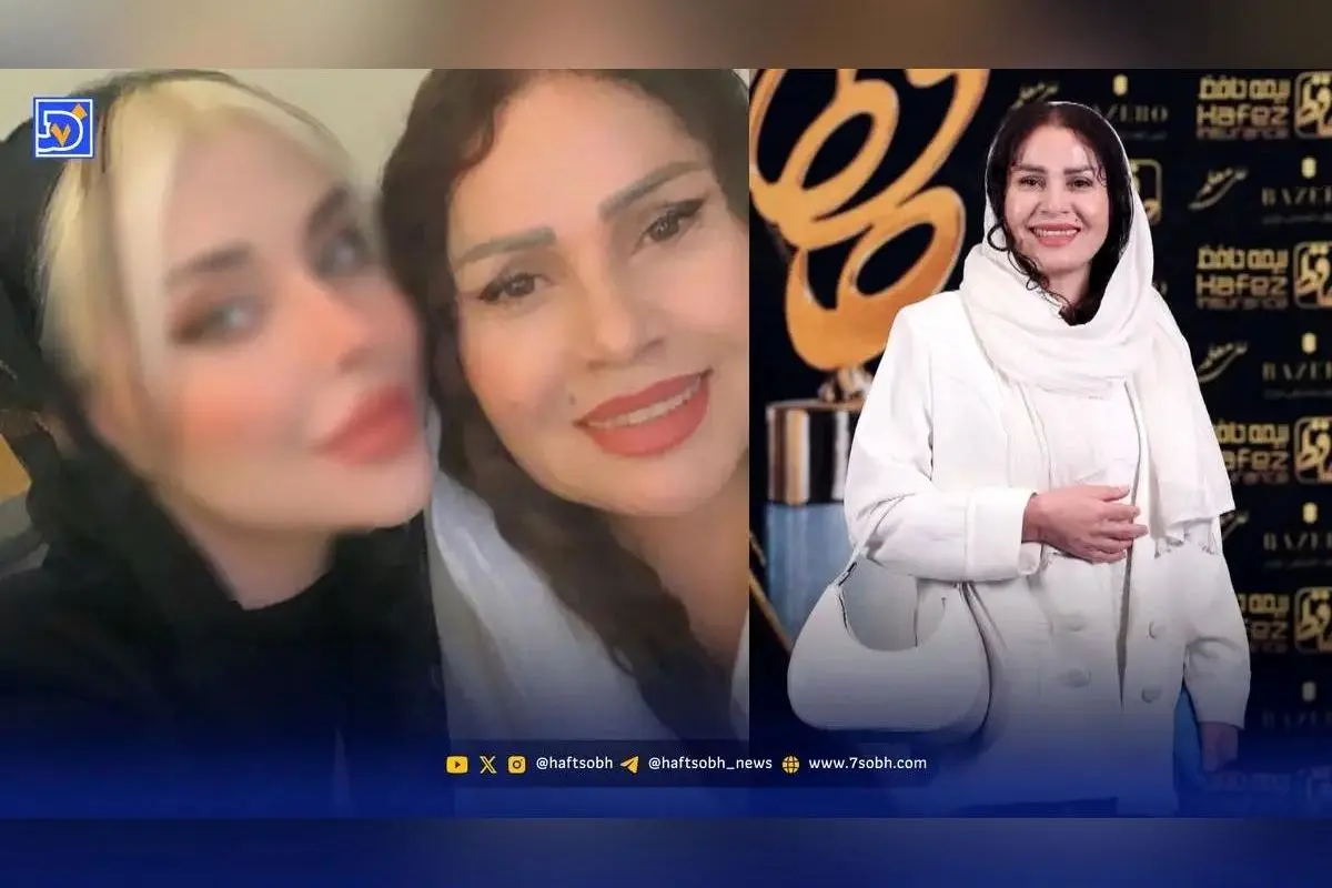 ساقی زینتی بازیگر سریال پس از باران کنار دخترش: زندگی شخصی و نقش‌های ماندگار در هنر