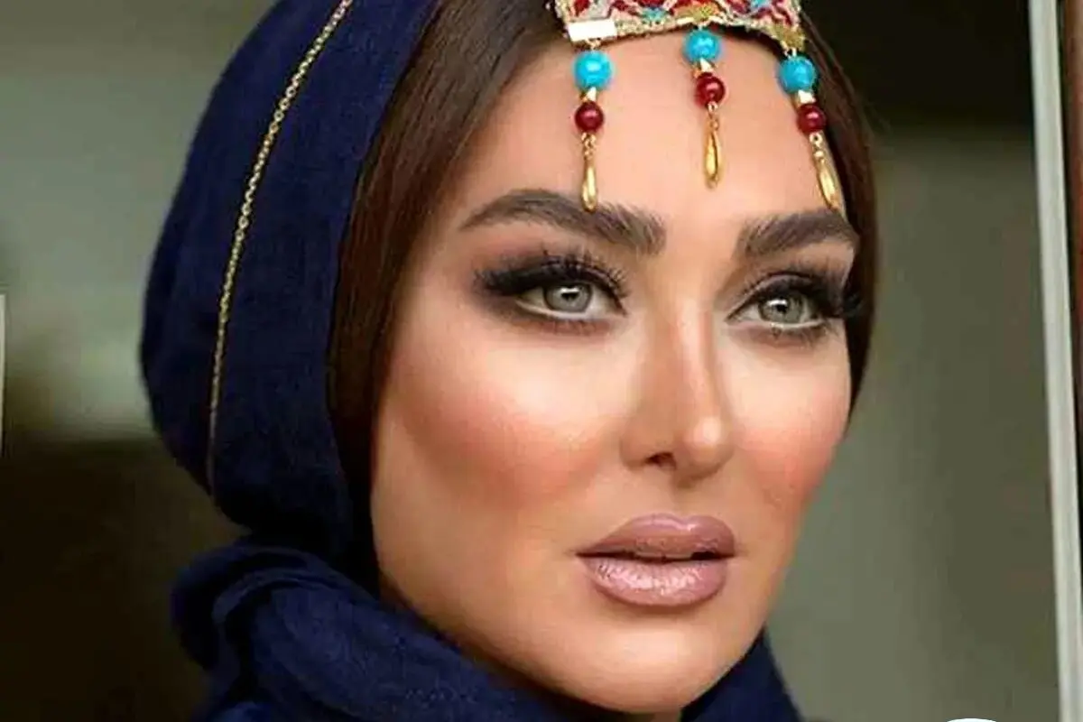 الهام حمیدی در لباس عروس لاکچری در مزون خاص + عکس و میکاپ بی‌نظیر