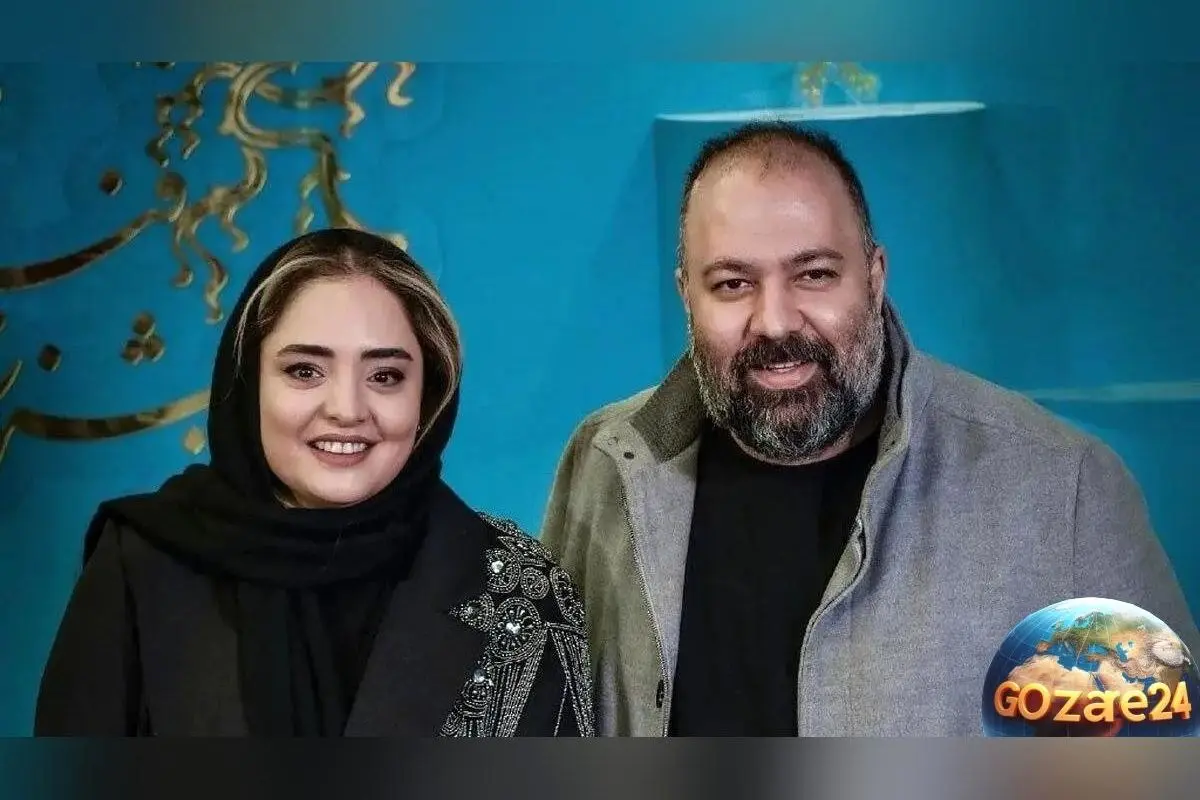 ویدیو خنده‌دار و لحظات جالب نرگس محمدی در برنامه زنده با همسرش علی اوجی + گفتگو با فرزاد فرزین و رضا یزدانی