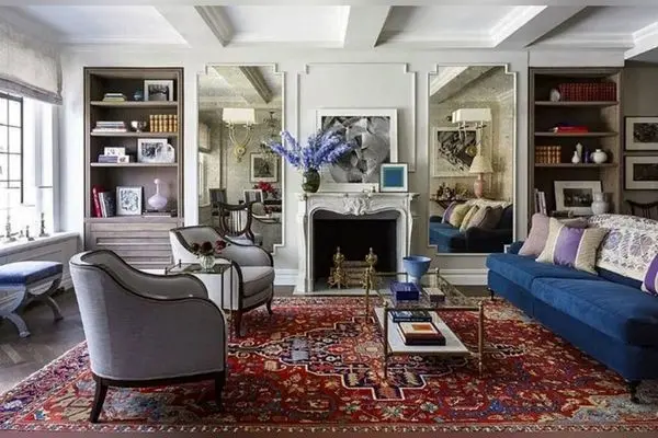 جلوه‌های جسورانه در دکوراسیون اتاق‌های نشیمن منازل ستارگان مشهور جهان