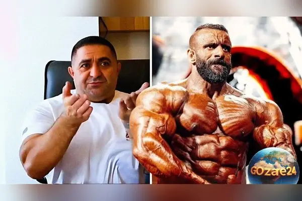 تمرینات طاقت‌فرسا و رقابت شدید محرم پناهی مقابل هادی چوپان + ویدئو کُری خوانی بدنسازان