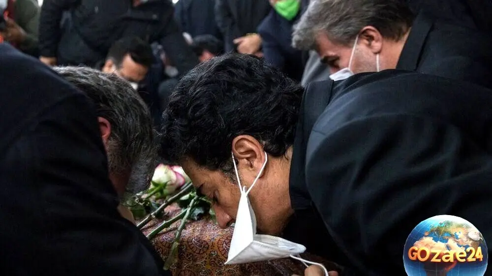 حضور چهره‌های سرشناس در مراسم وداع با محمدرضا شجریان؛ تصاویر هنرمندان معروف در بهشت زهرا