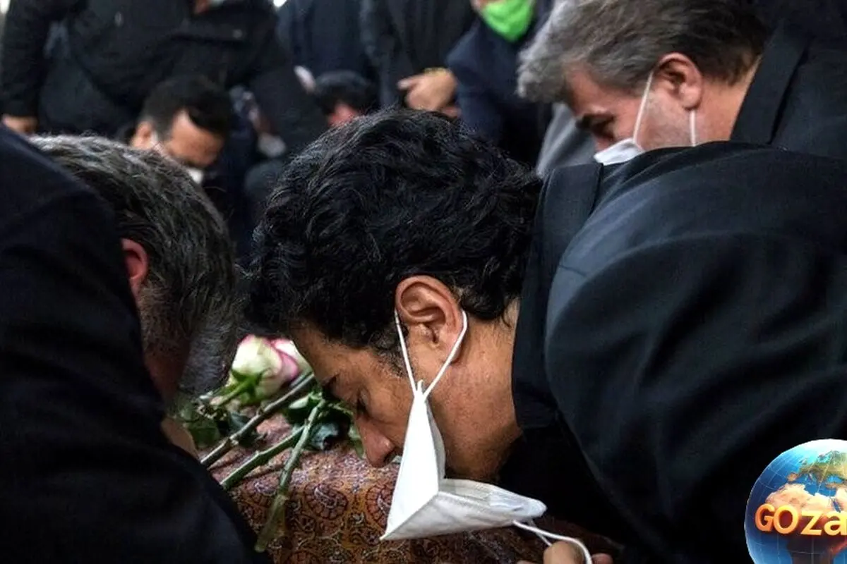 حضور چهره‌های سرشناس در مراسم وداع با محمدرضا شجریان؛ تصاویر هنرمندان معروف در بهشت زهرا