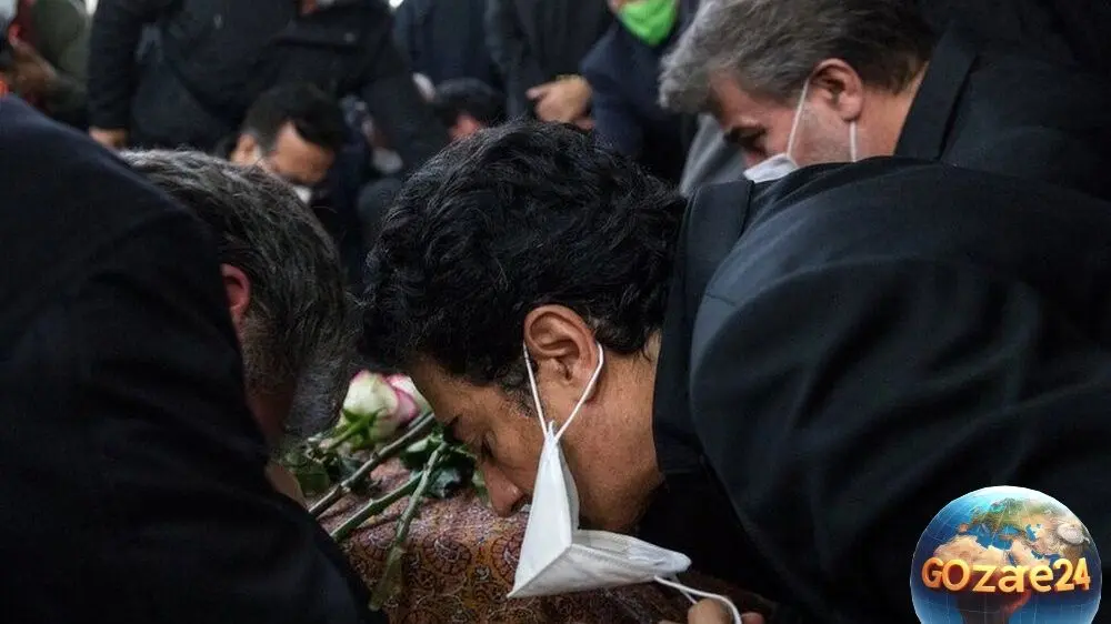 حضور چهره‌های سرشناس در مراسم وداع با محمدرضا شجریان؛ تصاویر هنرمندان معروف در بهشت زهرا