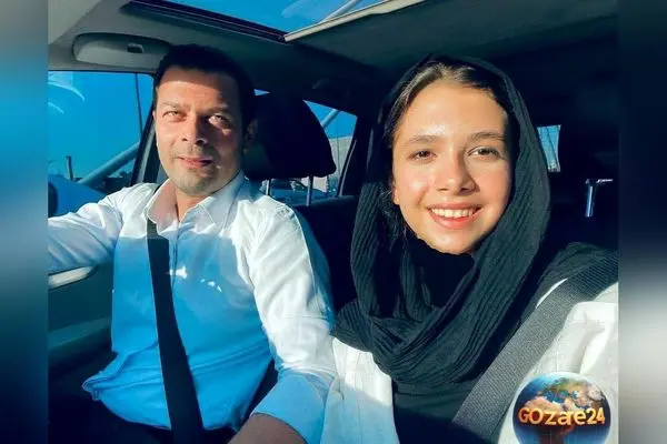 عمه و عموی چشم‌ رنگی نفس بازغی با شباهت جالب + عکس خانواده پژمان بازغی