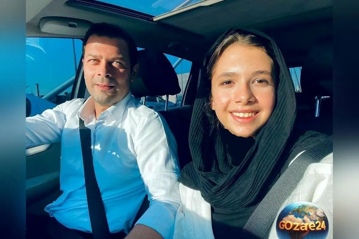 عمه و عموی چشم‌ رنگی نفس بازغی با شباهت جالب + عکس خانواده پژمان بازغی