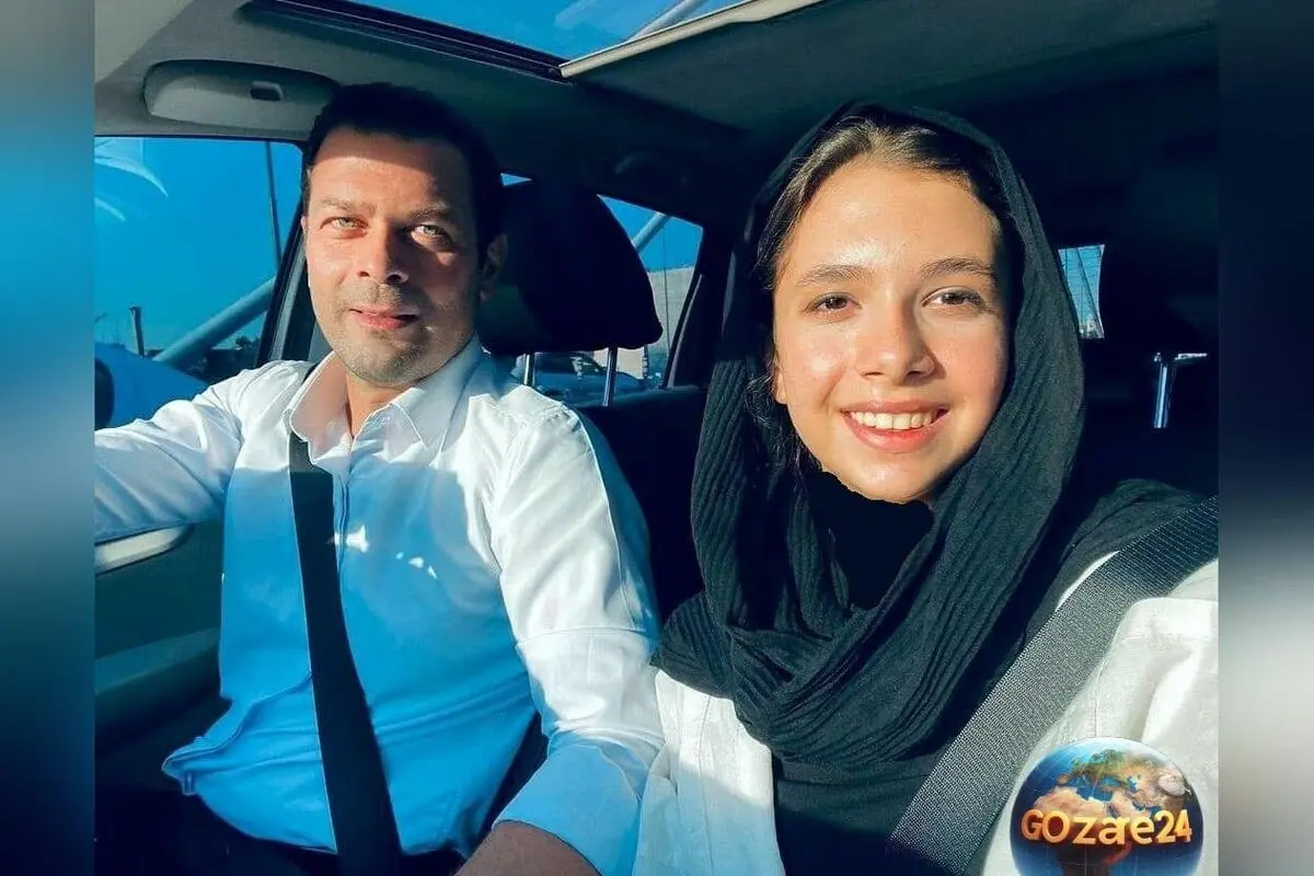 عمه و عموی چشم‌ رنگی نفس بازغی با شباهت جالب + عکس خانواده پژمان بازغی