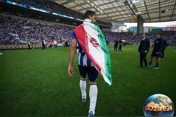 تصویر خلاقانه شهرداری قطر با طراحی توپ فوتبال پرچم ایران در خیابان‌های دوحه / حماسه ملی و ورزش‌دوستی ایرانیان