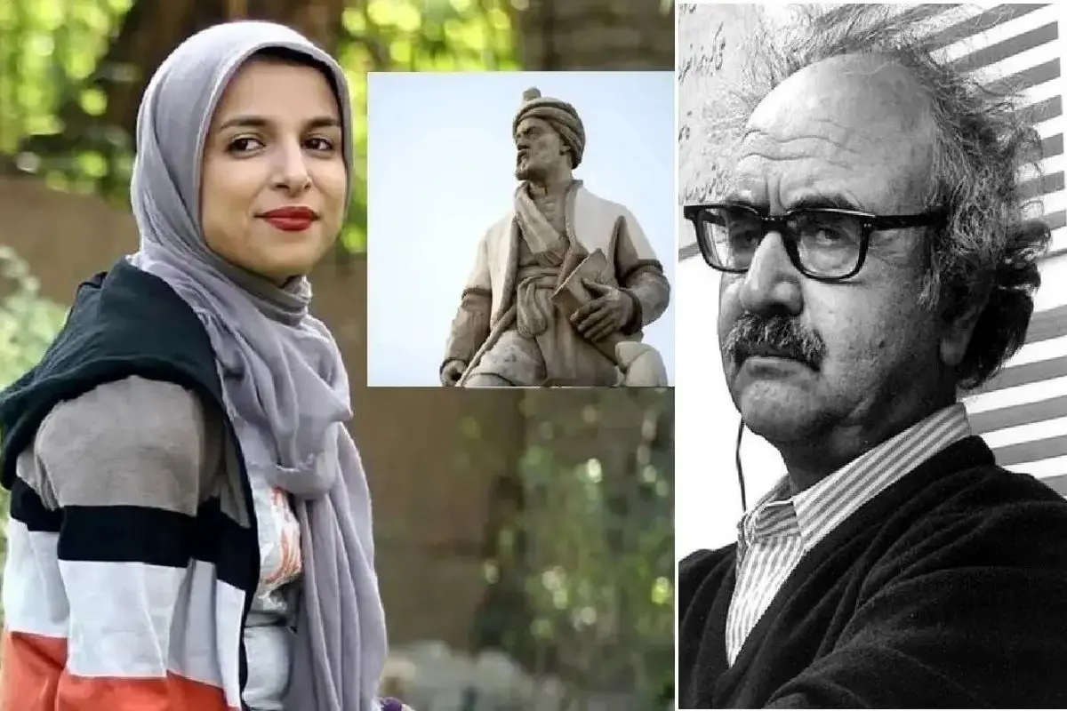 استاد شفیعی کدکنی با انتشار شعر تند درباره فردوسی، زینب موسوی را کنار گذاشت! + عکس