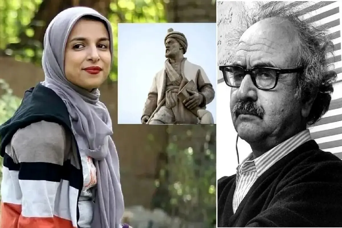 استاد شفیعی کدکنی با انتشار شعر تند درباره فردوسی، زینب موسوی را کنار گذاشت! + عکس