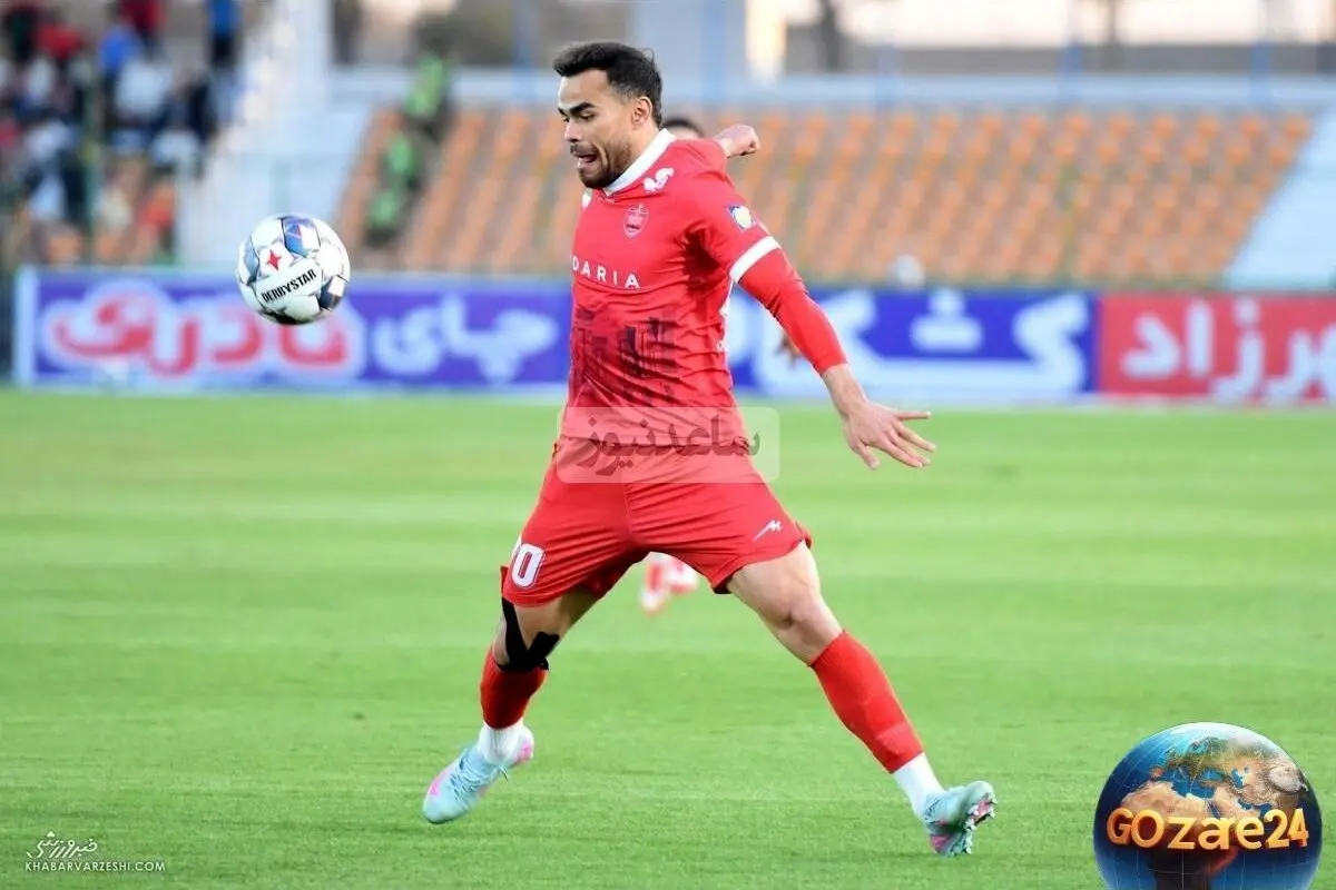 شیطنت اورونوف در دقیقه 64 پرسپولیس پیکان؛ جنجال و کارت زرد در لحظه حساس