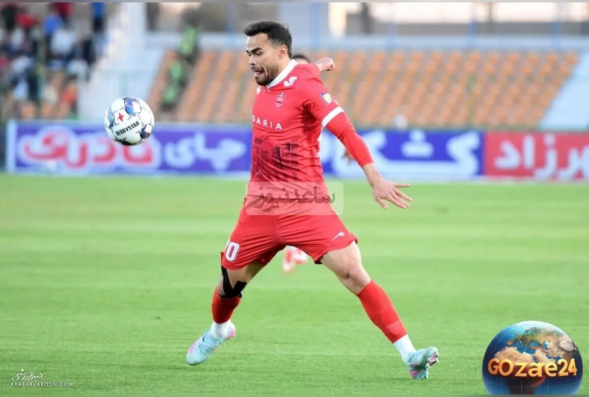 شیطنت اورونوف در دقیقه 64 پرسپولیس پیکان؛ جنجال و کارت زرد در لحظه حساس