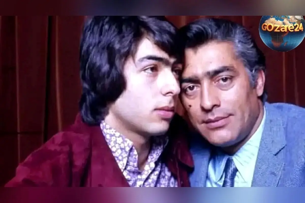 عکس نادر از محمدعلی فردین در کنار پسرش در کافه تهران دهه ۵۰ | سفر در زمان و خاطرات سینمای ایران