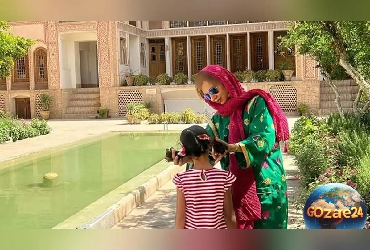 جشن تولد خاص و فانتزی دختر ناز شبنم قلی‌خانی با کیک سه‌بعدی و فیل‌ها در کنار خانواده