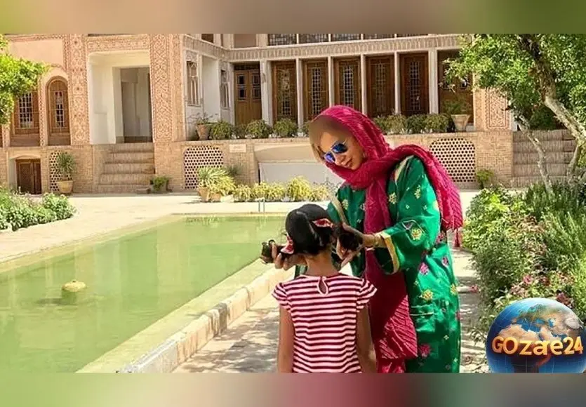 جشن تولد خاص و فانتزی دختر ناز شبنم قلی‌خانی با کیک سه‌بعدی و فیل‌ها در کنار خانواده
