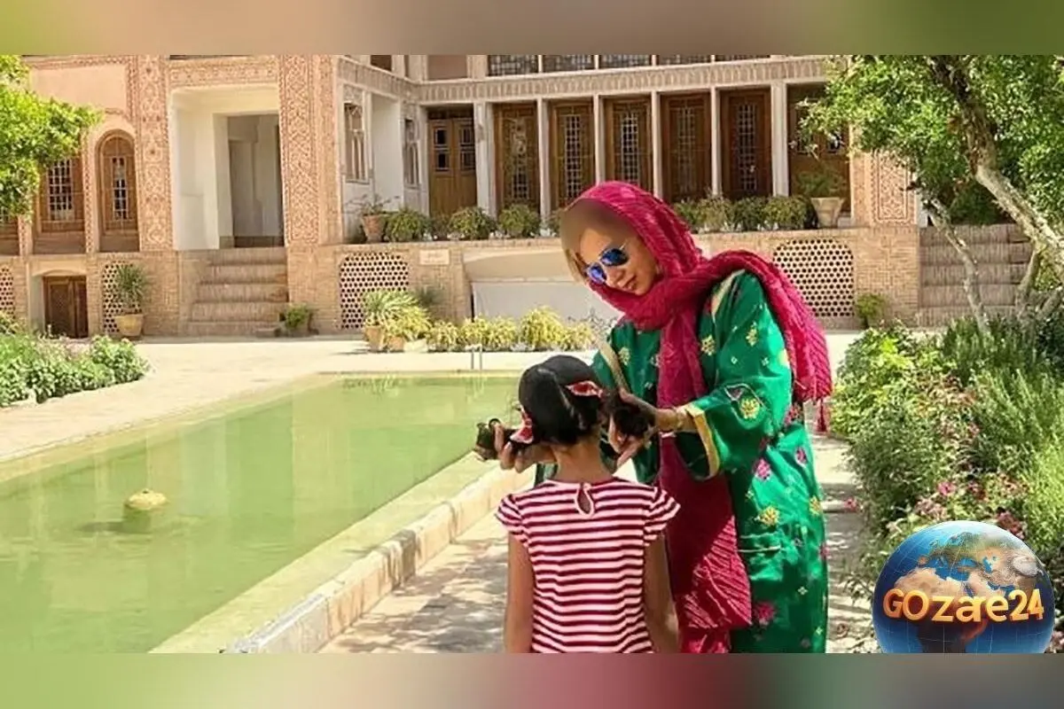 جشن تولد خاص و فانتزی دختر ناز شبنم قلی‌خانی با کیک سه‌بعدی و فیل‌ها در کنار خانواده