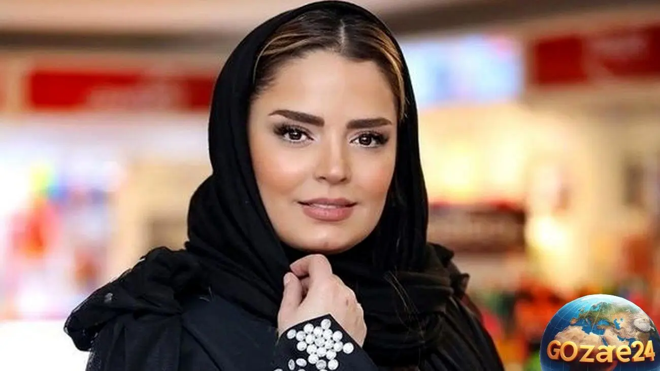 تصویر خواب آلود سپیده خداوردی در حیاط خانه در صبح پاییزی با پیام امید
