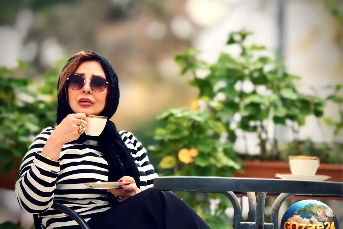 مرجانه گلچین در لباس مزون با استایل سنگین و رنگین؛ تصویری جدید و جذاب از هنرمند محبوب