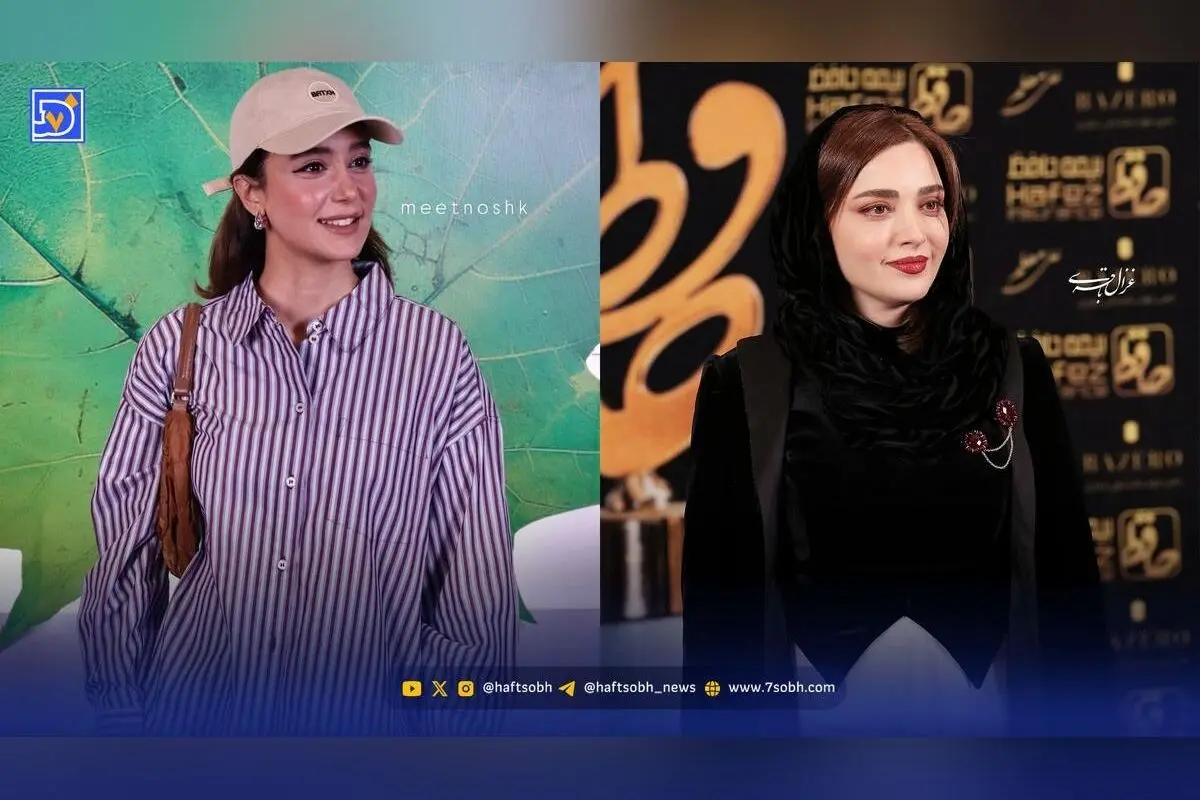 عصر سینما: استایل خاص ساقی حاجی‌پور در جشنواره و گریم متفاوت بهنوش طباطبایی در تئاتر