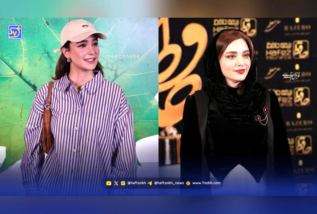 عصر سینما: استایل خاص ساقی حاجی‌پور در جشنواره و گریم متفاوت بهنوش طباطبایی در تئاتر