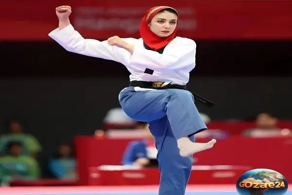 عروسی مرجان سلحشوری، تکواندوکار ملی‌پوش با لباس اروپایی و دسته‌گل سفید خاص | تصاویر مراسم ازدواج ورزشکار ایرانی