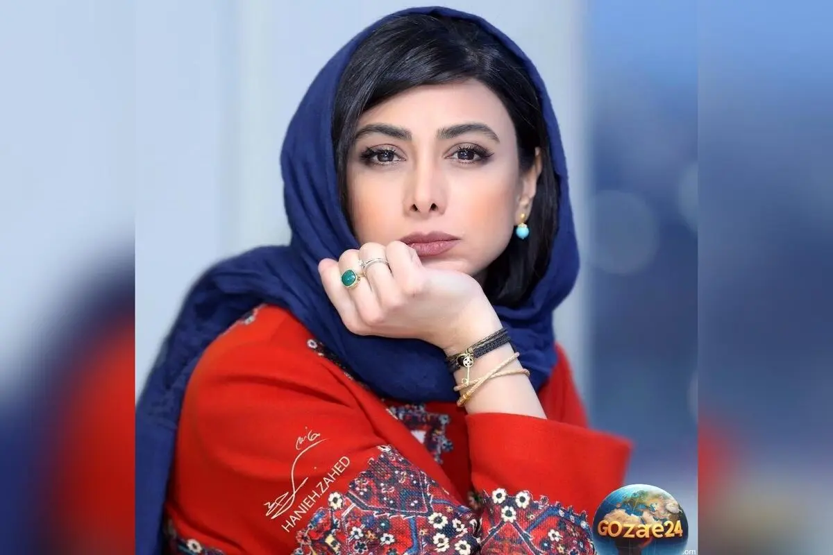 آزاده صمدی در نقش مدل جواهرات لوکس با استایل شیک و زرق و برق در جدیدترین عکس تبلیغاتی