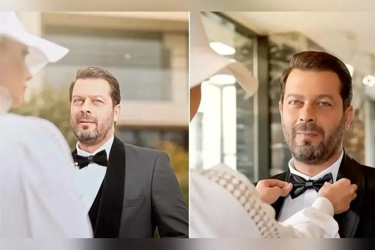 پژمان بازغی، پدر نفس بازغی، در آلبوم جدید دامادی‌اش با عکس‌های جذاب و دیدنی