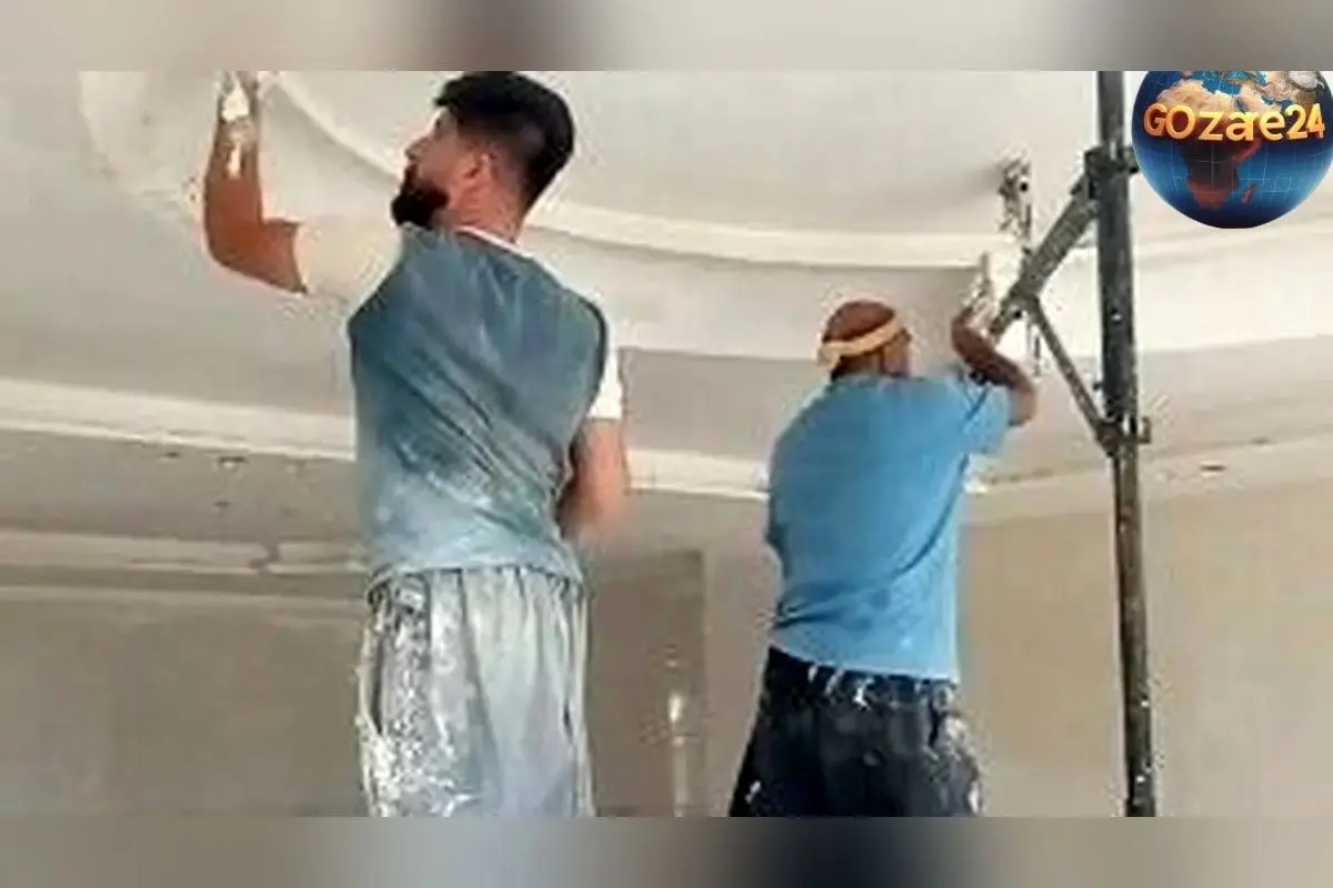 خلاقیت خنده‌دار اوستا بنای ایرانی برای بلندتر نشان دادن قد + تصویری وایرال و ابتکاری