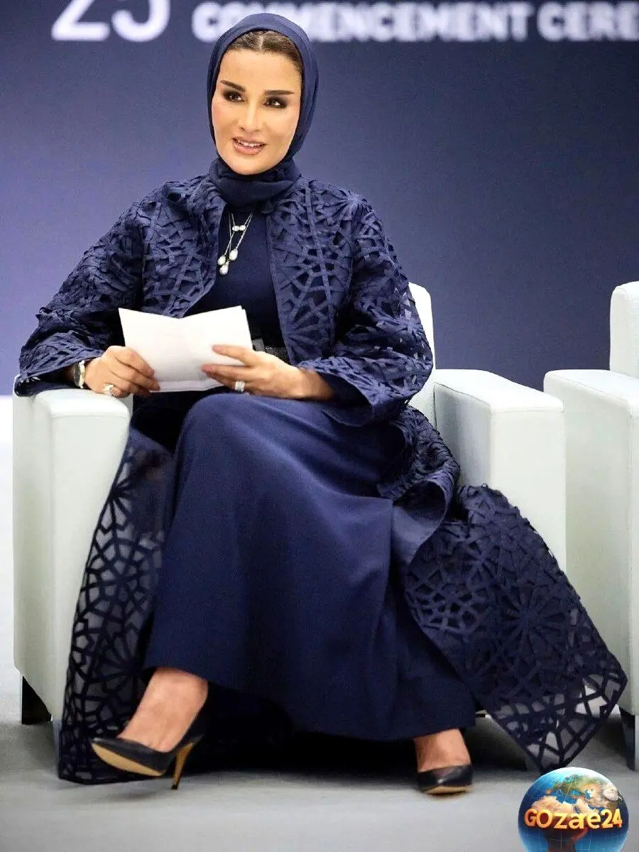 تصاویر و ویدیوهای دیدنی از شادی مادر جوان امیر قطر پس از پیروزی مراکش در جام جهانی 2022 + واکنش کاربران