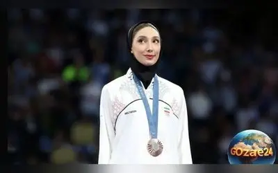 مبینا نعمت زاده: مدال برنز المپیک پاریس را گرفتم، اما اتاقم را مادرم مرتب می‌کند!