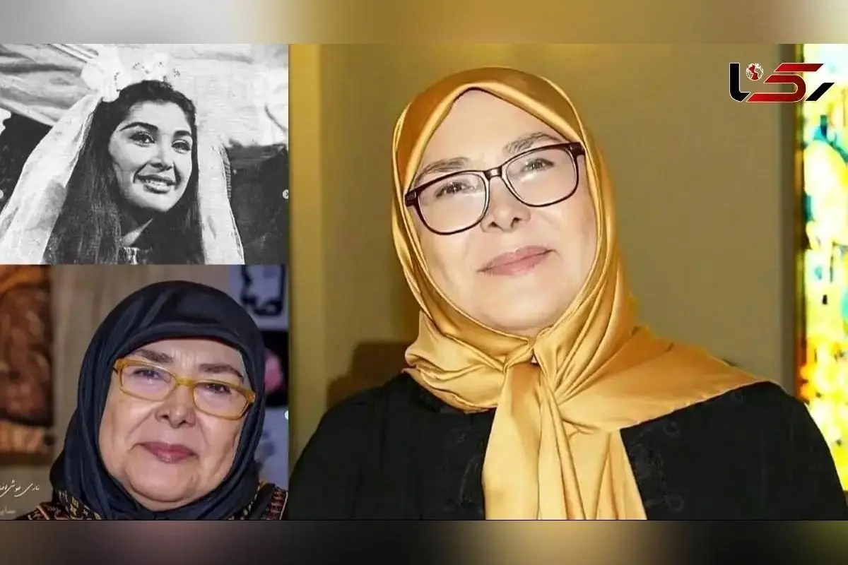 تصاویر جدید و دیدنی از آفرین عبیسی، بازیگر همسر دکتر قریب در روزگار قریب، پس از 17 سال و با چهره‌ای جذاب در سن 72 سالگی