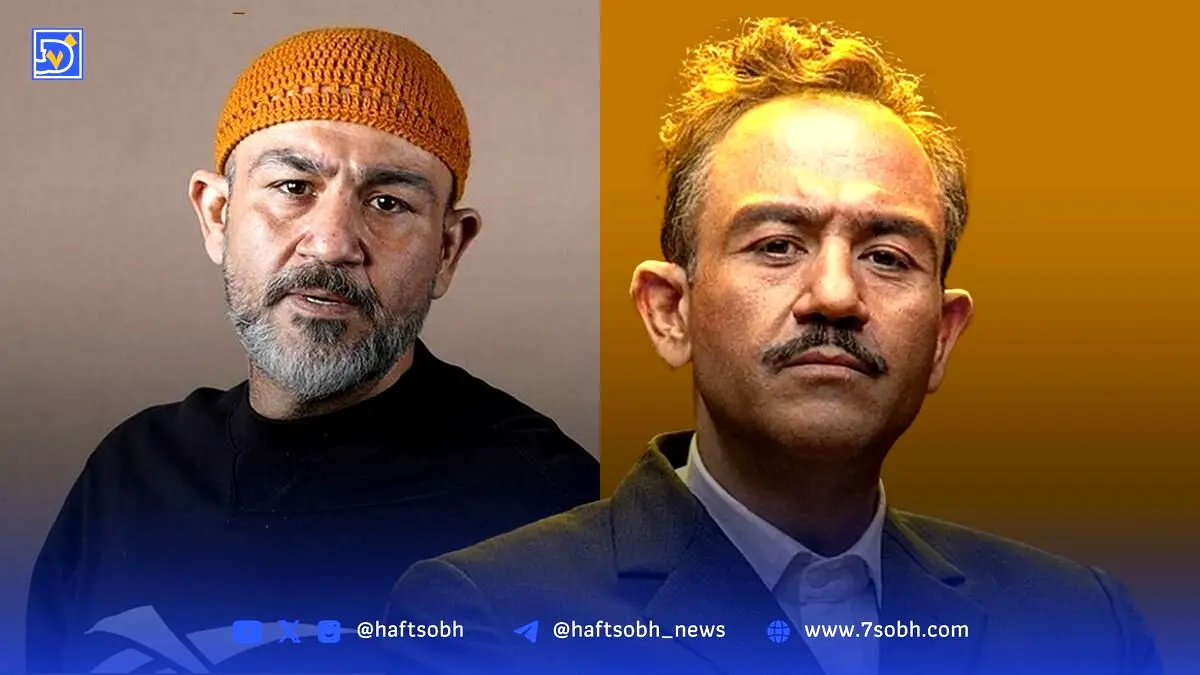 استایل جدید و جذاب مهران غفوریان با ترکیب سفید و طوسی، ظاهر شیک و متفاوت این بازیگر محبوب