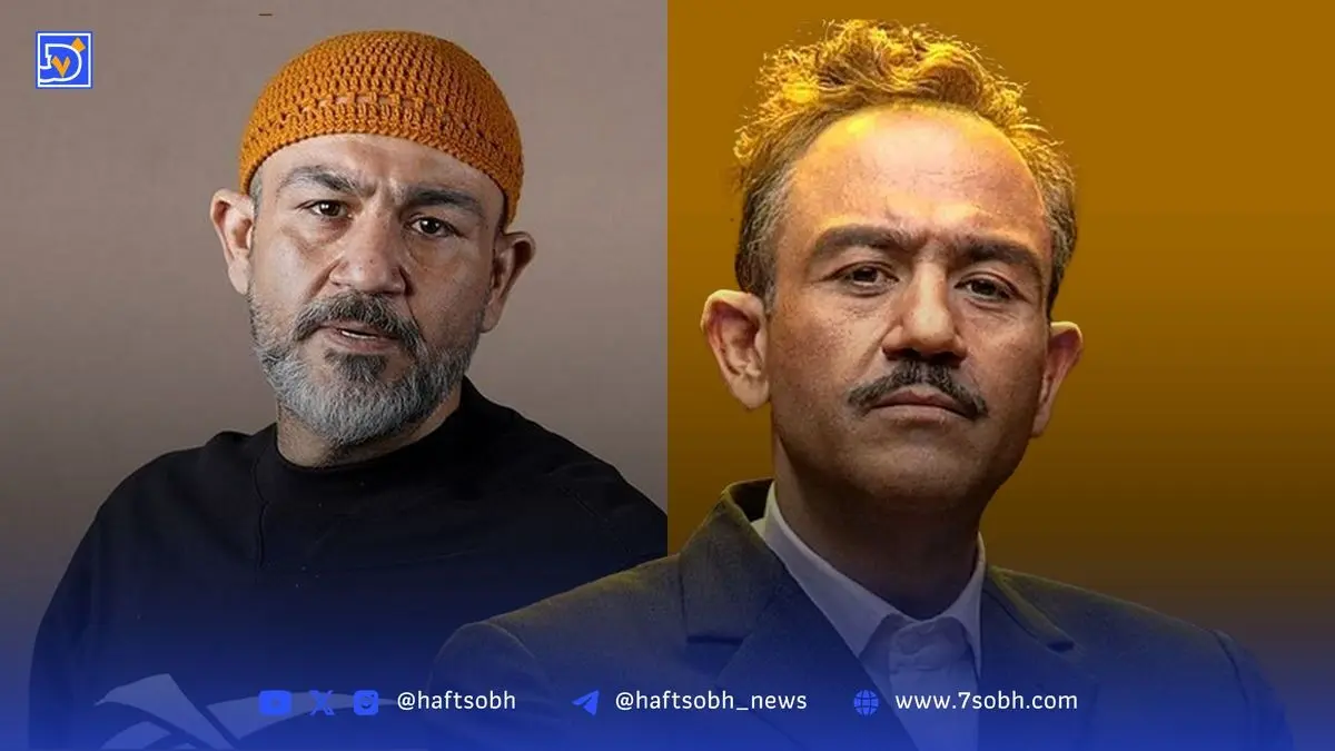 استایل جدید و جذاب مهران غفوریان با ترکیب سفید و طوسی، ظاهر شیک و متفاوت این بازیگر محبوب