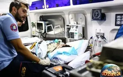 تصاویر دلخراش از انتقال اضطراری صابر کاظمی، ملیپوش والیبال از قطر به ایران پس از حادثه ناگهانی