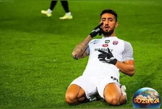 تیپ و استایل خاص اللهیار صیادمنش در لیگ بلژیک؛ از گوشواره تا مدل موی متفاوت به سبک خارجی‌ها + عکس
