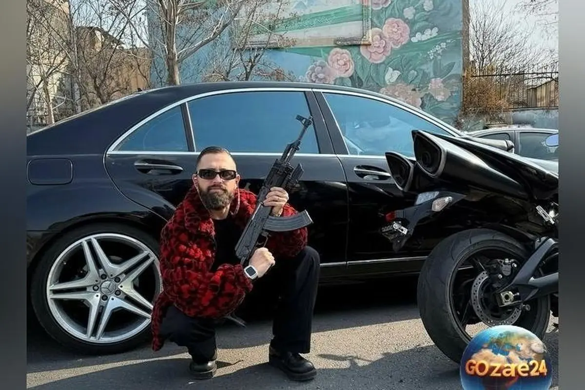 محسن افشانی در اکران خصوصی فیلم 360 درجه با بادیگاردهای امنیتی وارد شد + دلایل حضور محافظان