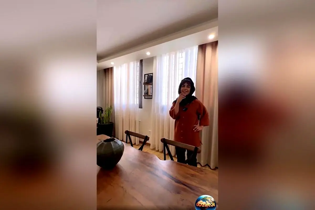 طراحی داخلی منزل الهام اخوان با سبک مینیمال و مدرن؛ فضایی روشن، دلنشین و شیک با عناصر هنری و گیاهان سبز