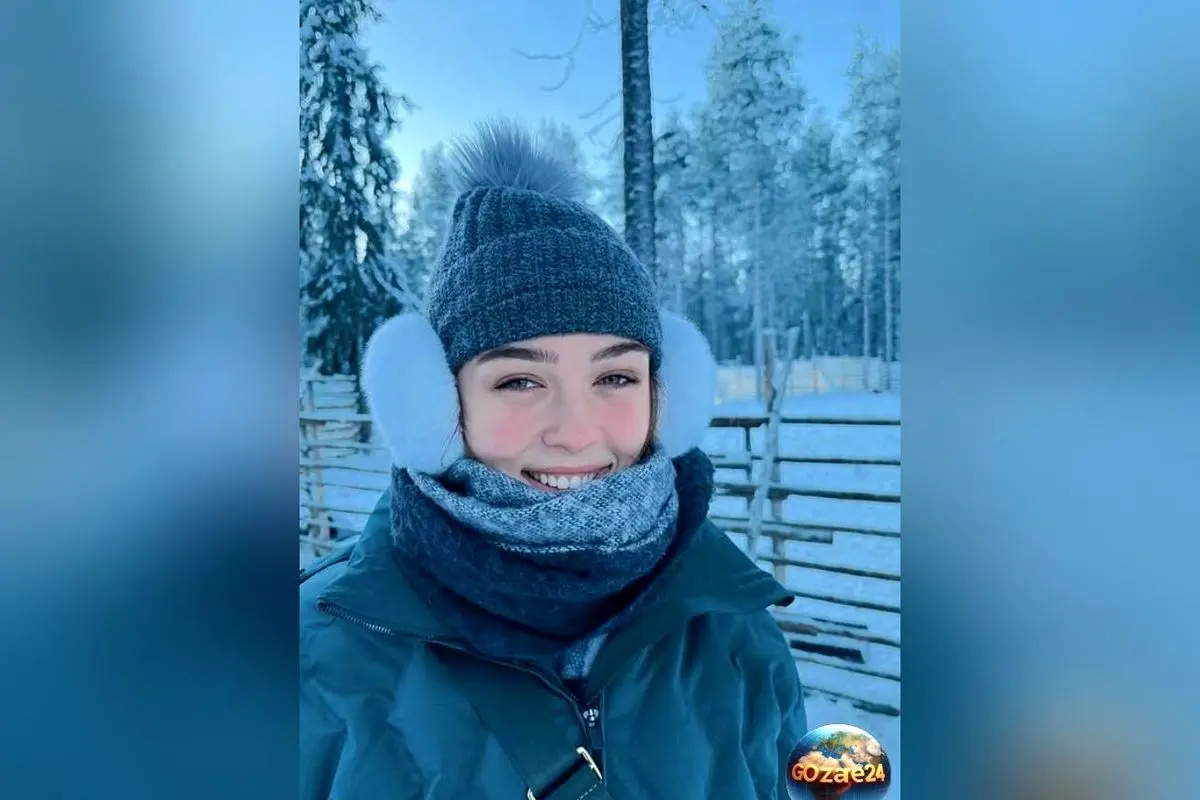 سفر زمستانی و دیدنی زهرا گونش به فنلاند، بهشتی یخی در کریسمس + تصاویر جذاب