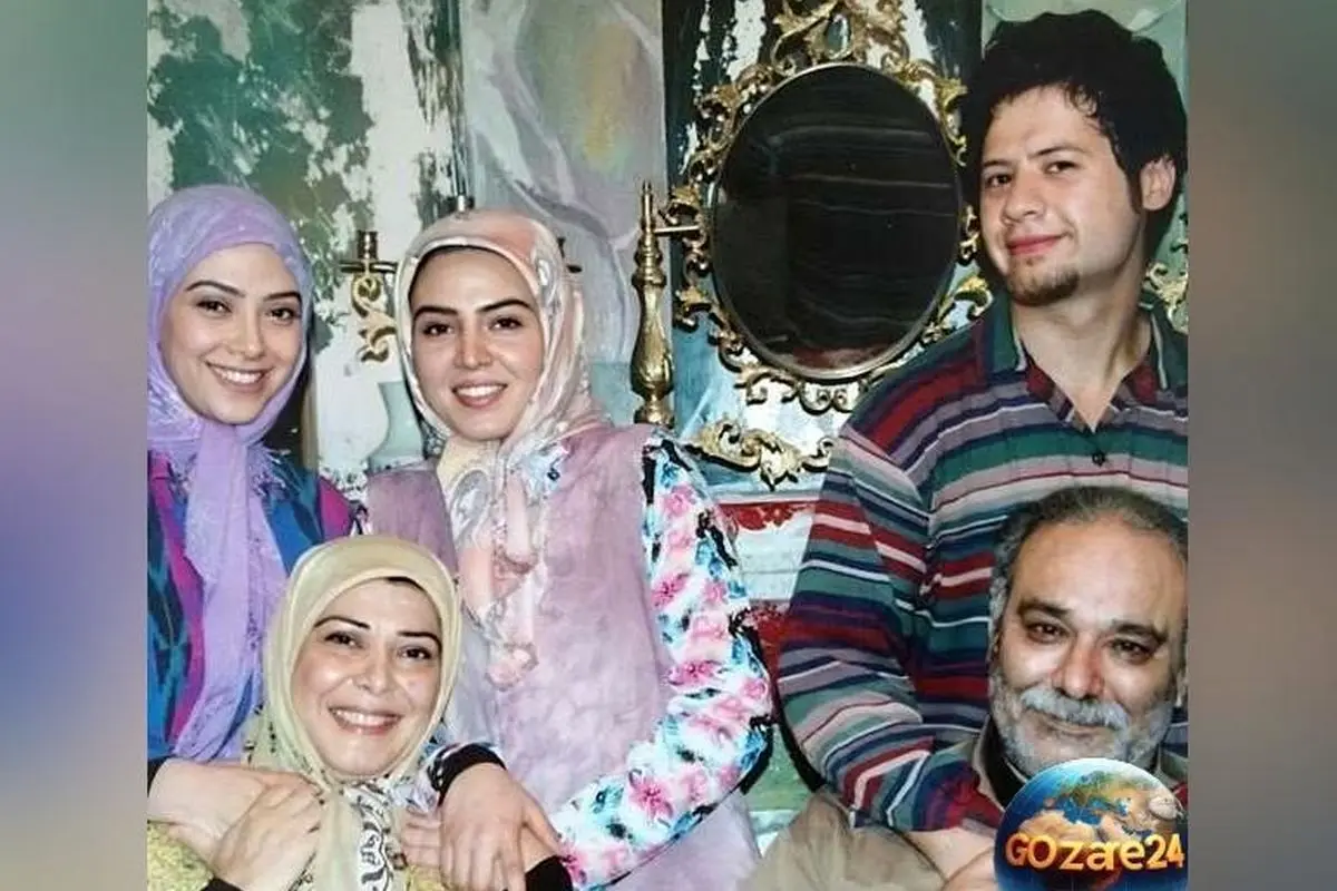 تصویر سنگ قبر نادیا گلچین و پدرش؛ یاد و خاطره هنرمند محبوب سریال «سه در چهار» و آلبوم‌های ماندگار