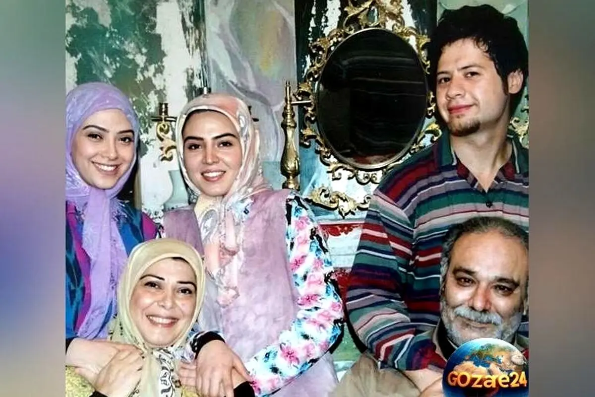 تصویر سنگ قبر نادیا گلچین و پدرش؛ یاد و خاطره هنرمند محبوب سریال «سه در چهار» و آلبوم‌های ماندگار
