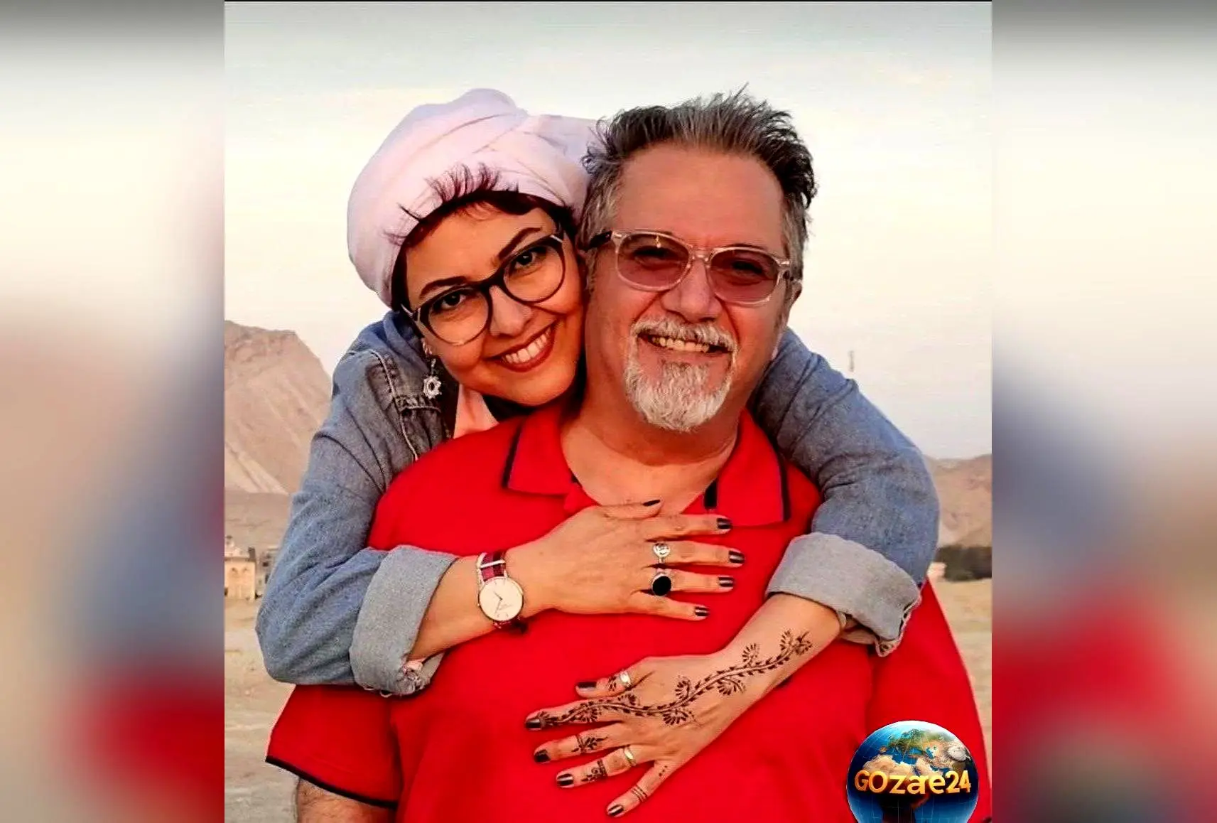 عاشقانه‌های آناهیتا همتی با همسر جنتلمن و استایل خاص + عکس‌های شادی و عشق