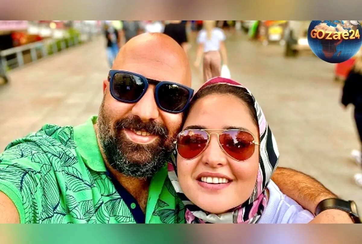 علی اوجی و دختر سام درخشانی در کنار هم؛ تصویر دیدنی و جذاب خانواده هنری