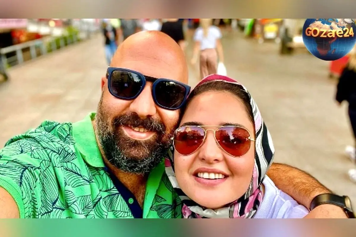 علی اوجی و دختر سام درخشانی در کنار هم؛ تصویر دیدنی و جذاب خانواده هنری