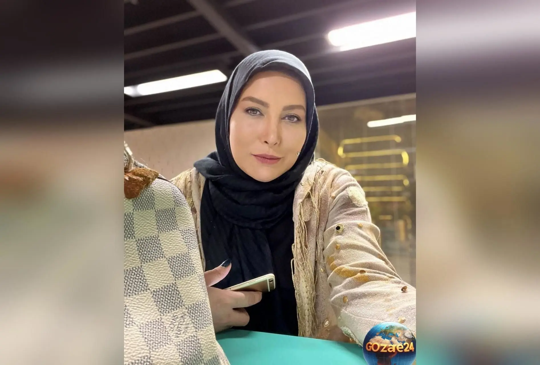 فریبا نادری با طرح جدید قاب موبایل آیفون؛ سلیقه پسرونه و جذاب در صفحه اینستاگرام